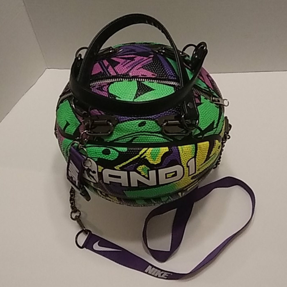 NWT HANDMADE "Supreme Grip AND1" Basketball Purse 🏀 - Picture 10 of 16